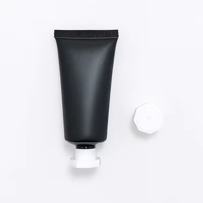 "Ultimate Matte Black Squeeze Bottle Set: 30ML, 50Pcs/Lot - Perfect for Skin Care Creams and Cosmetics"